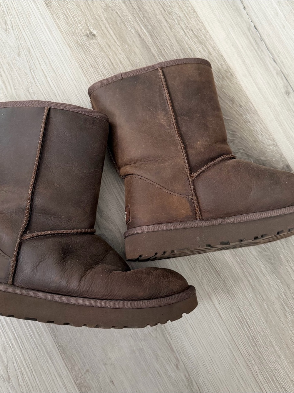 UGGs women’s leather boots